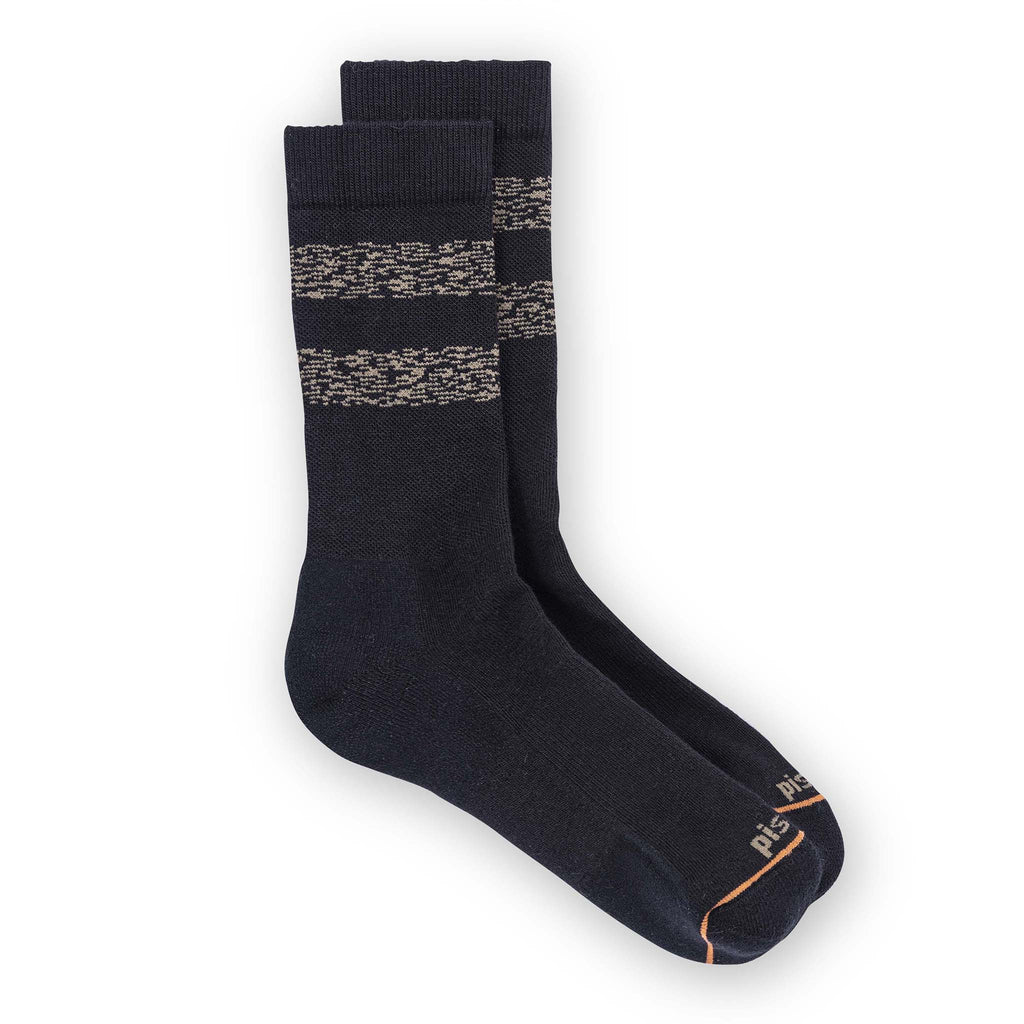 Axel Crew Sock Socks Pistil Designs Black Medium 
