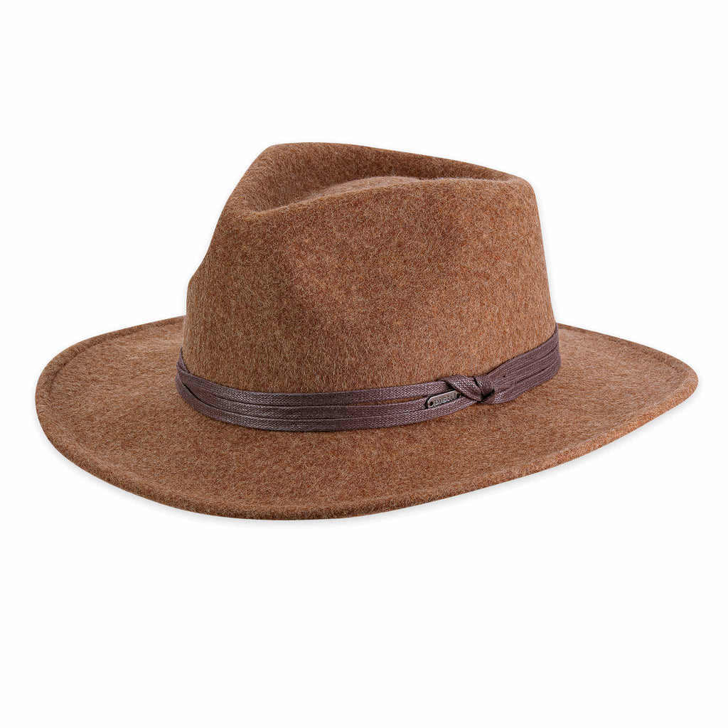 Topaz Wide Brim Hat Wide Brims & Fedoras Pistil Designs Tobacco  