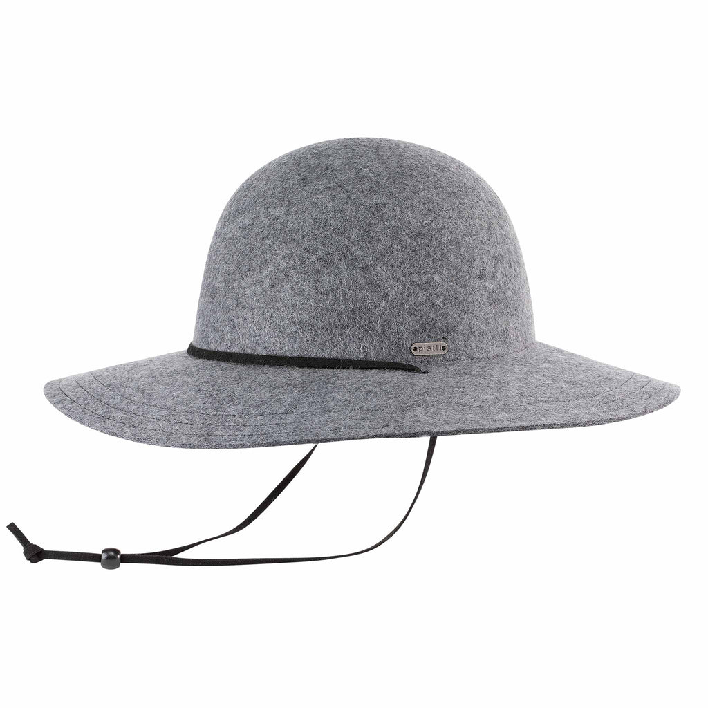 Tegan Wide Brim Hat Wide Brims & Fedoras Pistil Designs Gray  