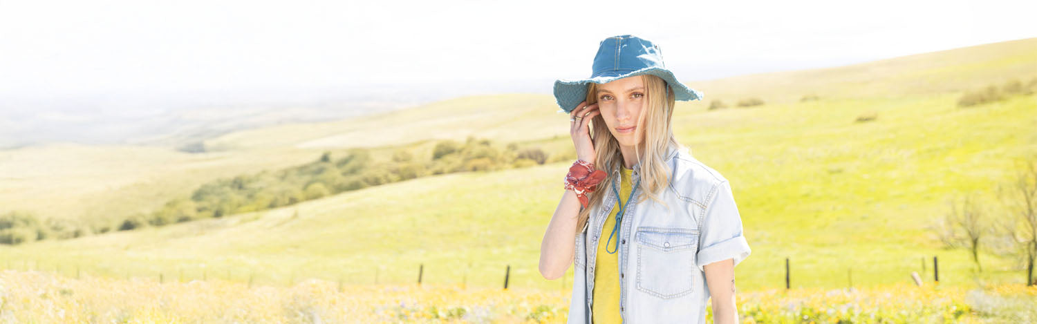 Women’s Fabric Sun Hats