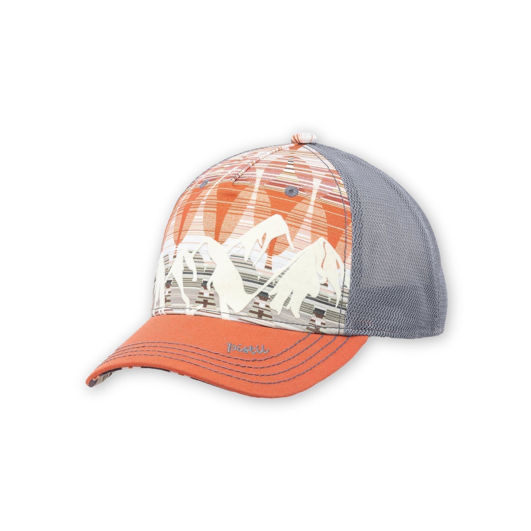 McKinley Trucker Hat Truckers Pistil Designs Tangerine  