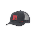 Crag Trucker Hat Truckers Pistil Designs Red  