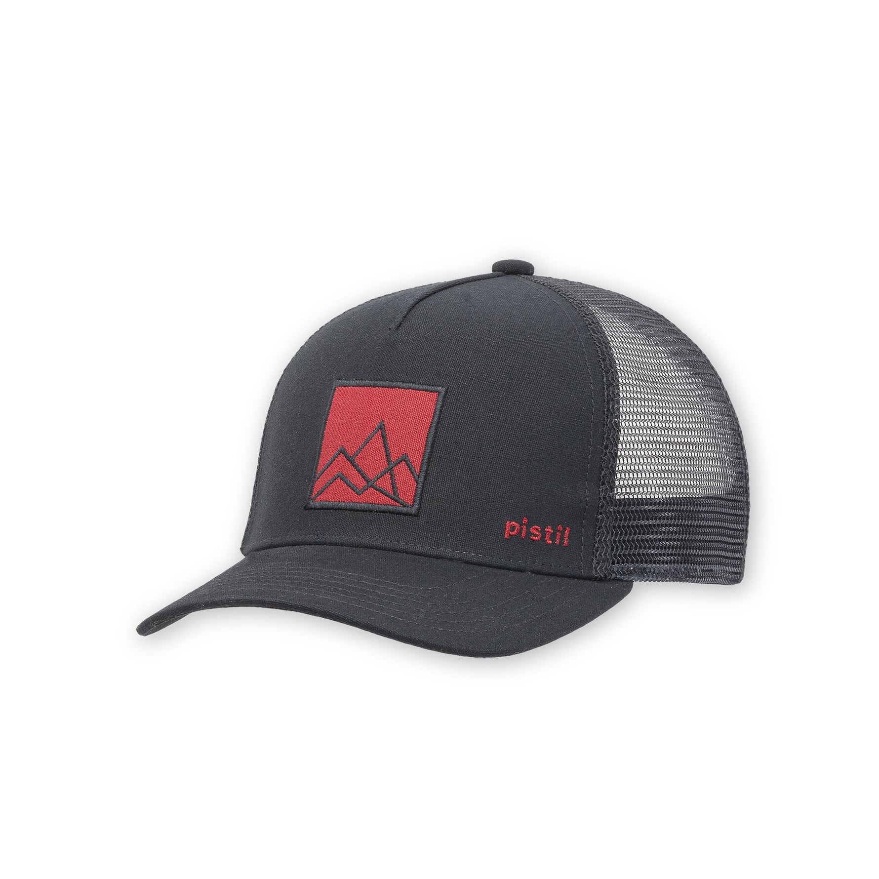 Crag Trucker Hat Truckers Pistil Designs Red  