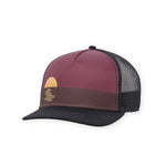 Davis Trucker Hat Truckers Pistil Designs Maroon  