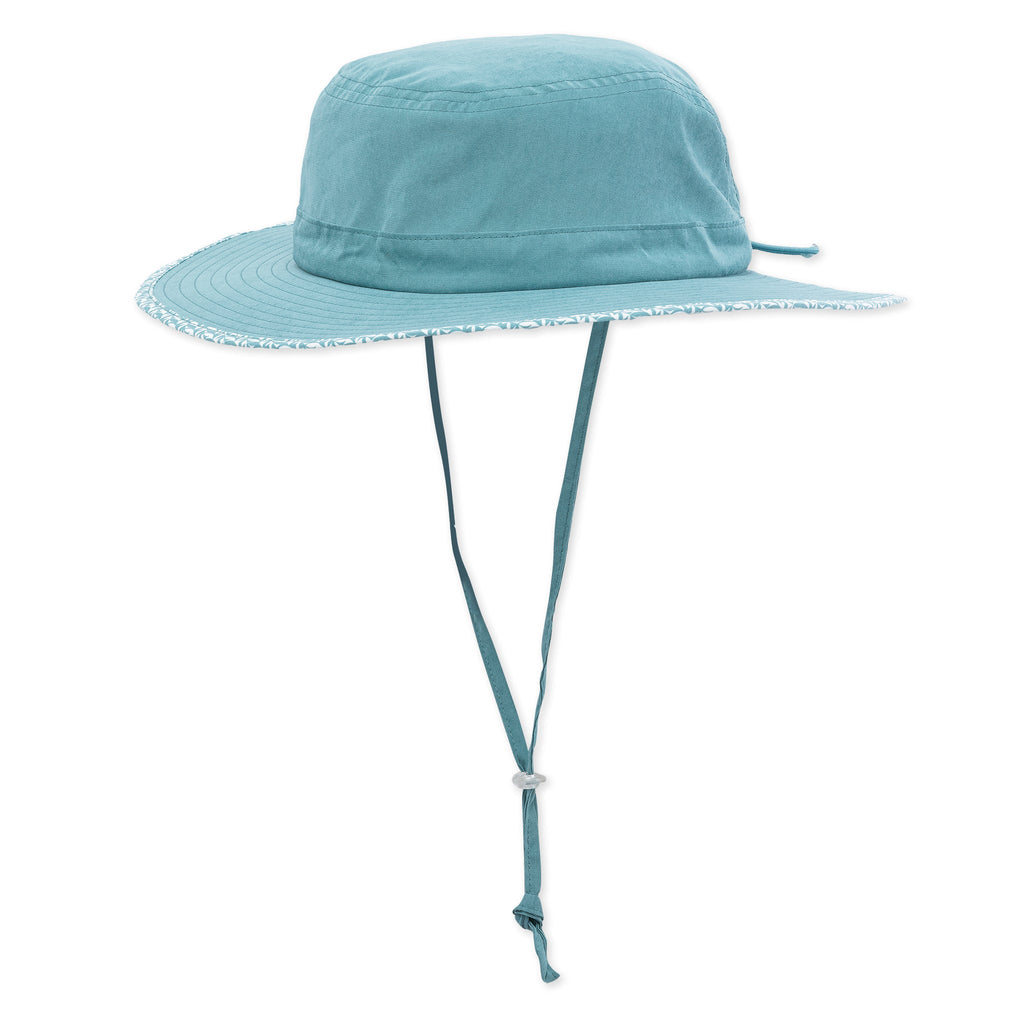 Lotus Sun Hat Sun Hats Pistil Designs Teal  