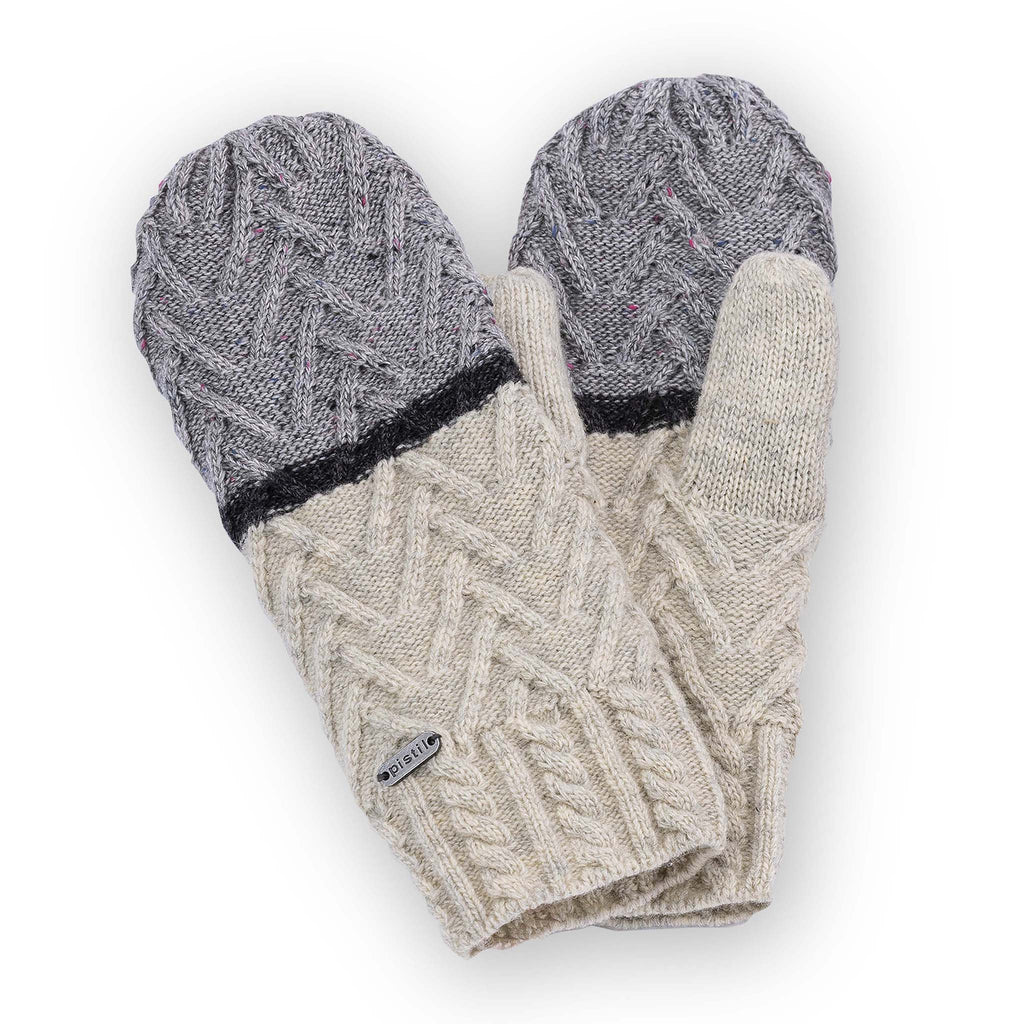 Estes Mitten Gloves, Mittens & Wristlets Pistil Designs Grey  