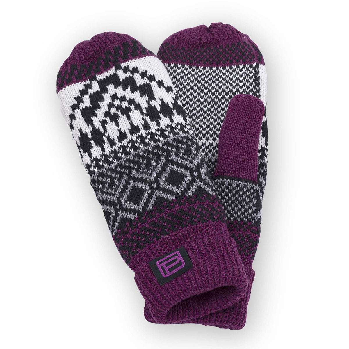Isabetta Mitten Gloves, Mittens & Wristlets Pistil Designs Magenta