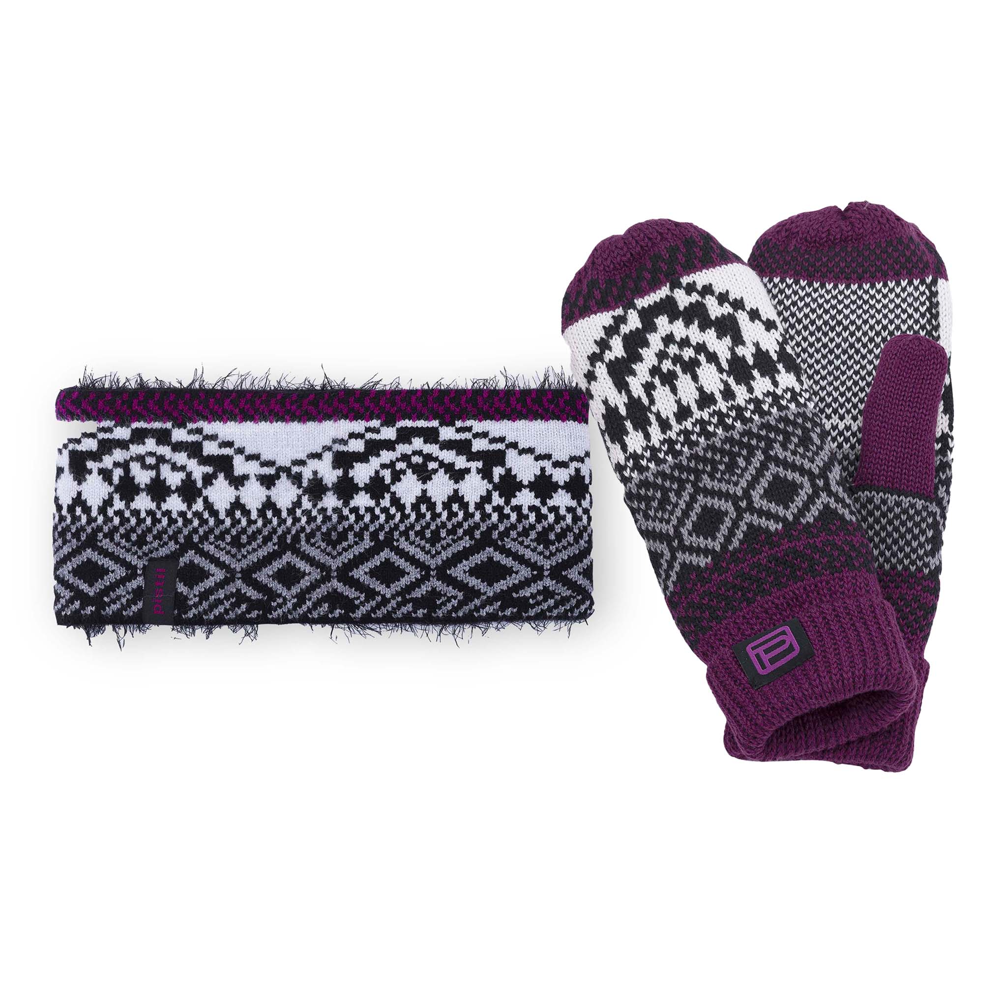 Isabetta Headband and Mitten Set Pistil Designs - Main Image