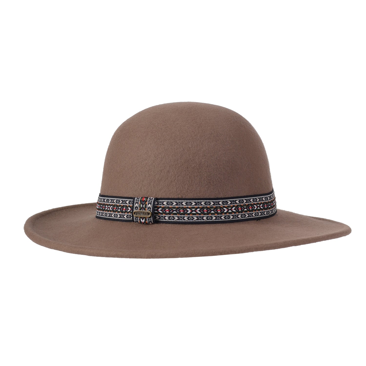 Marlowe Wide Brim Hat Wide Brims & Fedoras Pistil Designs Taupe