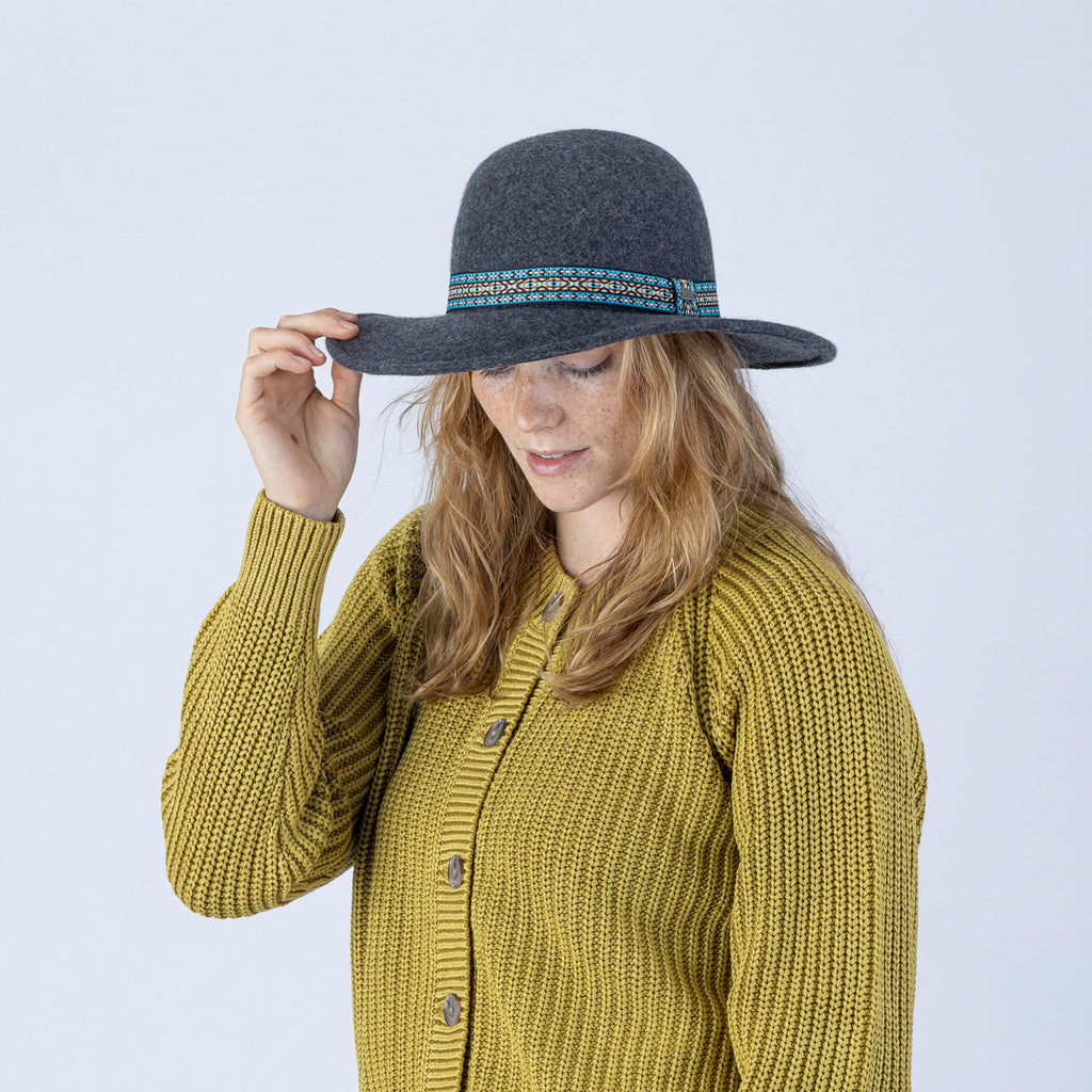 Marlowe Wide Brim Hat Wide Brims & Fedoras Pistil Designs   