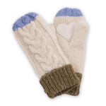 Minzy Mitten Gloves, Mittens & Wristlets Pistil Designs Ivory