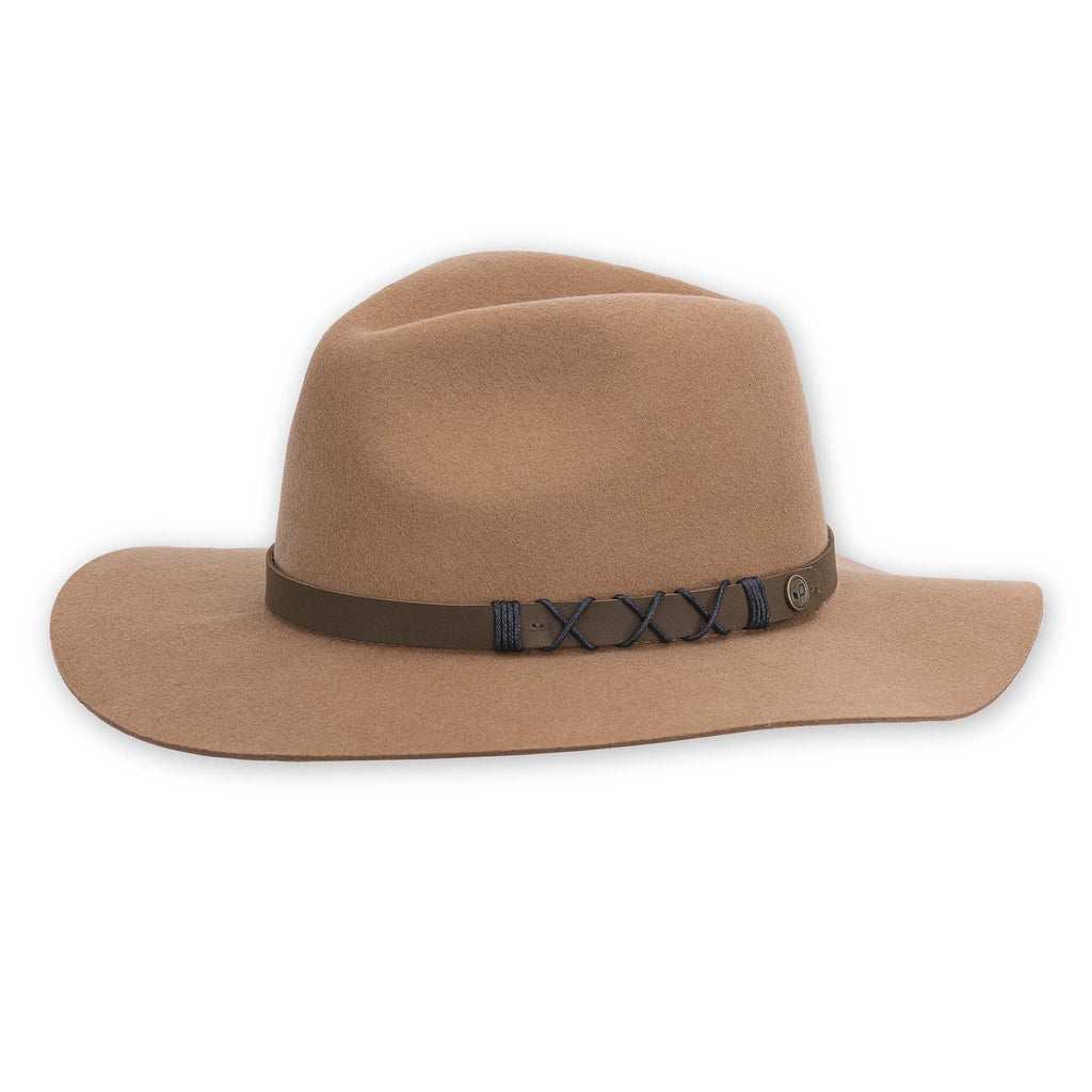 Soho Wide Brim Hat Wide Brims & Fedoras Pistil Designs Brown  