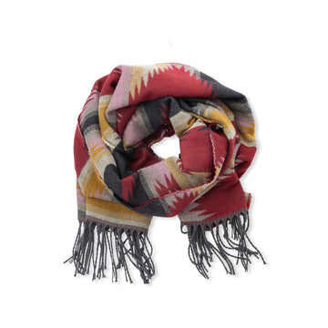 Mattea Scarf Scarves Pistil Designs Garnet  