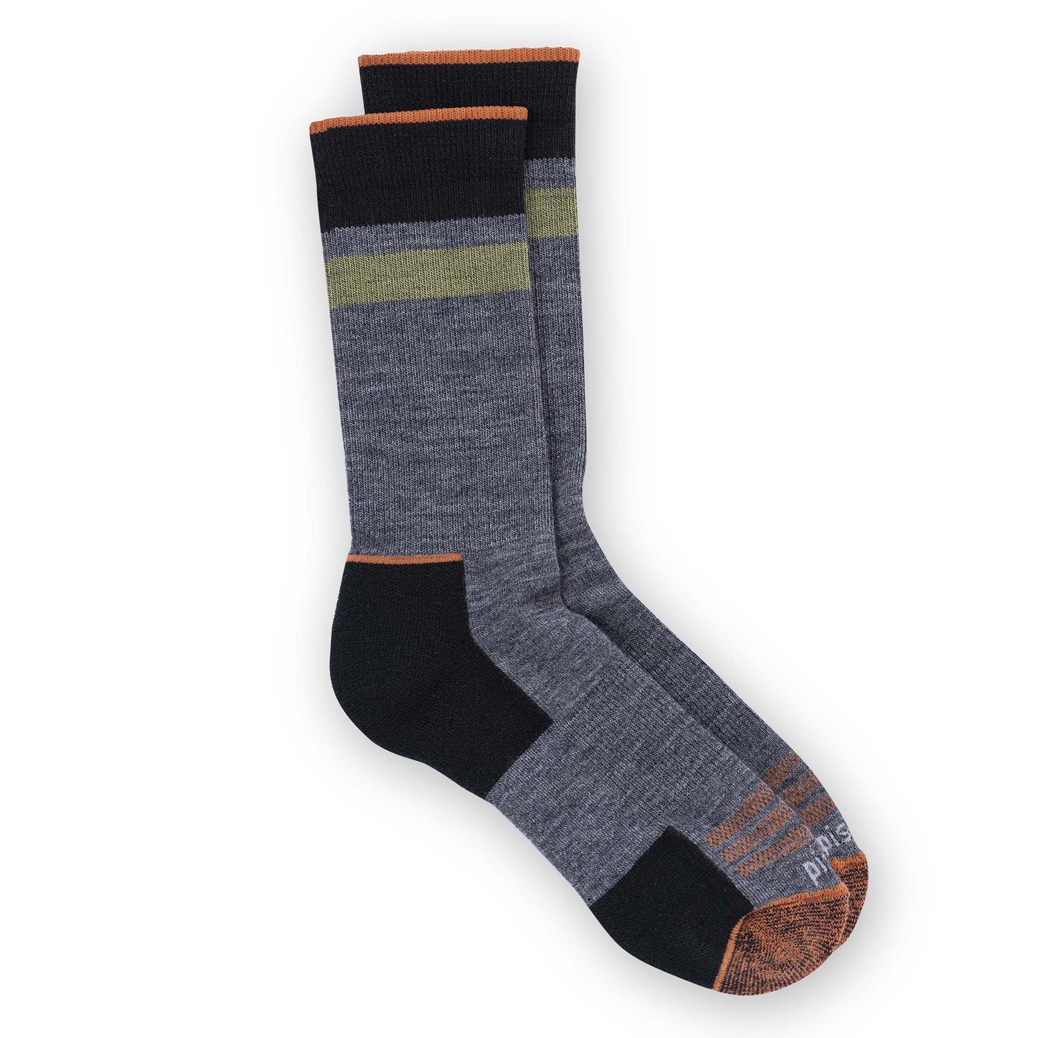 Ryder Crew Sock Socks Pistil Designs Grey Medium