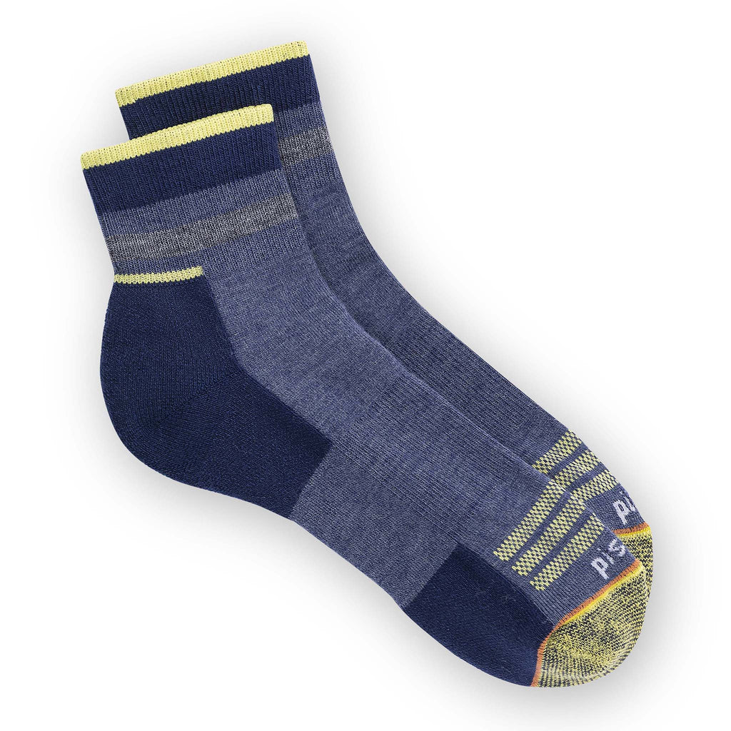Ryder Quarter Sock Socks Pistil Designs Blue Medium 
