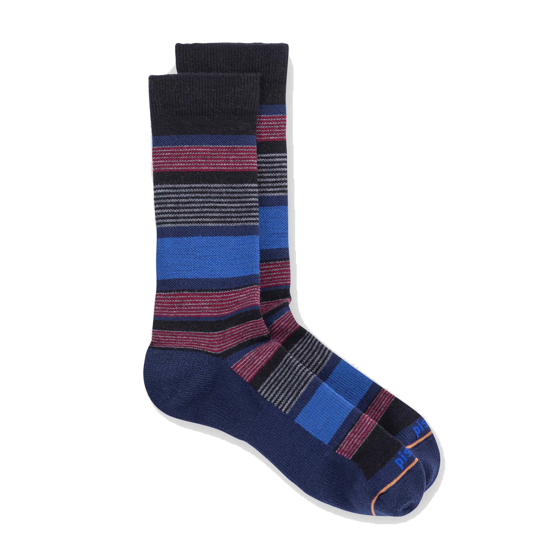 Jagger Crew Sock Socks Pistil Designs Blue Medium