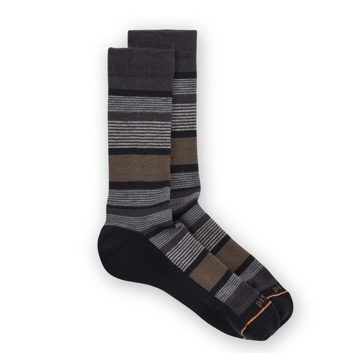 Jagger Crew Sock Socks Pistil Designs Black Medium