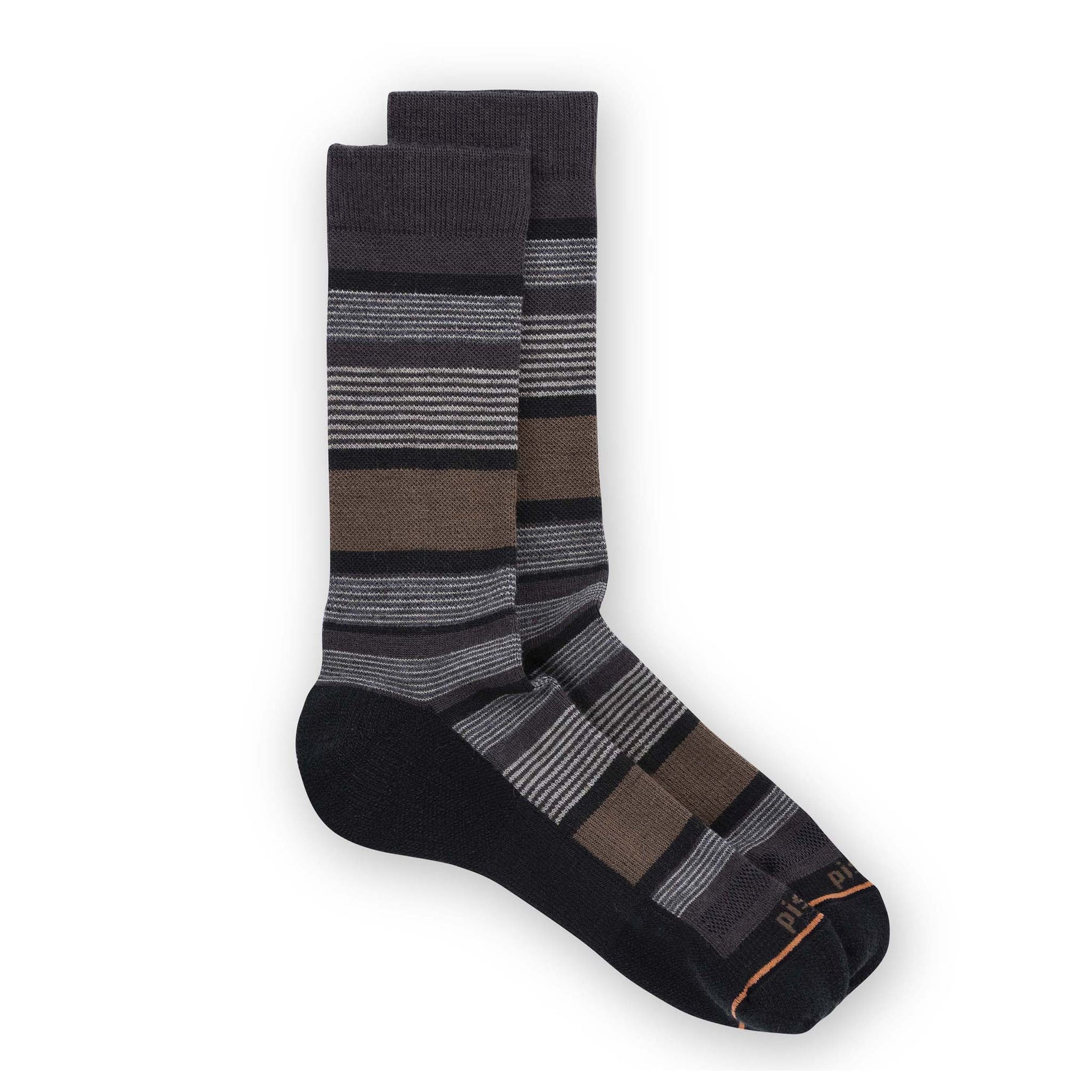 Jagger Crew Sock Socks Pistil Designs Black Medium