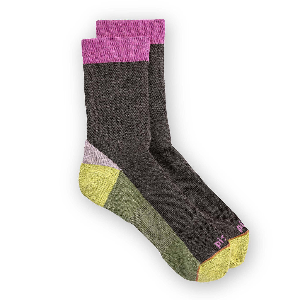 Chloe Crew Sock Socks Pistil Designs Brown Small 