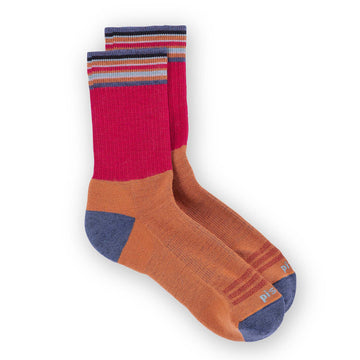 Kaiya Crew Sock Socks Pistil Designs Pink Medium 