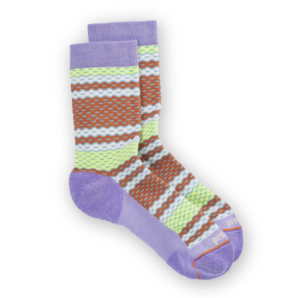 Phoebe Crew Sock Socks Pistil Designs Purple Small