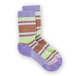 Phoebe Crew Sock Socks Pistil Designs Purple Small