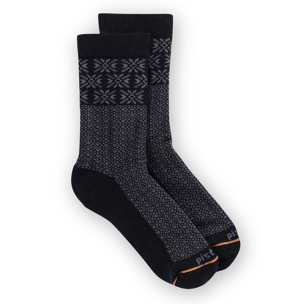 Astrid Crew Sock Socks Pistil Designs Black Small 