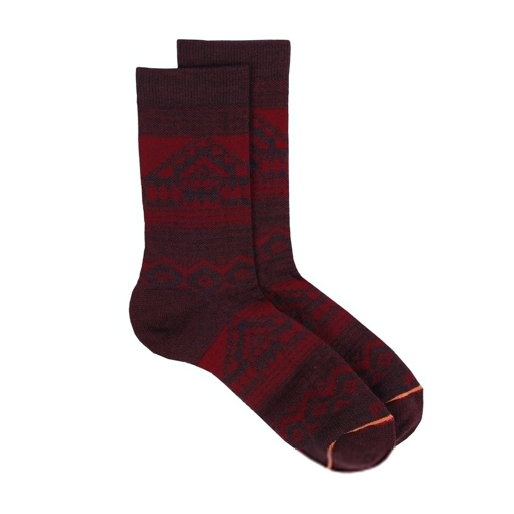 Raven Crew Sock Socks Pistil Designs Plum Small