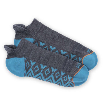 Raven Ankle Sock Socks Pistil Designs Aqua Large 