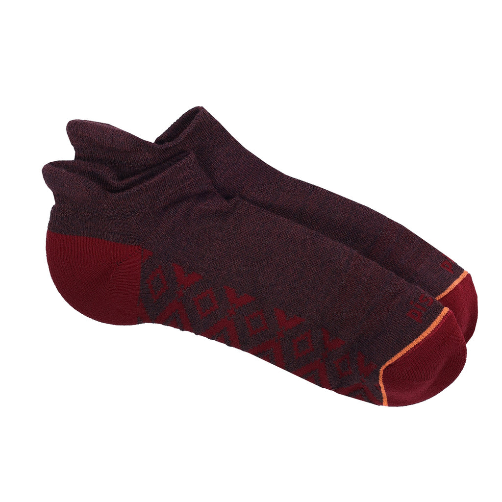 Raven Ankle Sock Socks Pistil Designs Plum Small