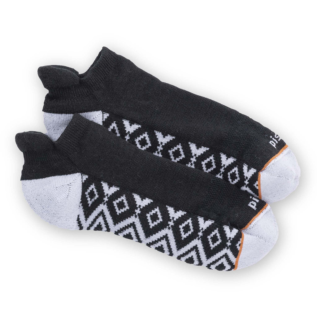 Raven Ankle Sock Socks Pistil Designs Black Small 