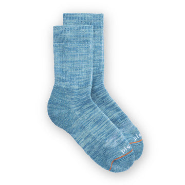 Dakota Crew Sock Socks Pistil Designs Turquoise Small 