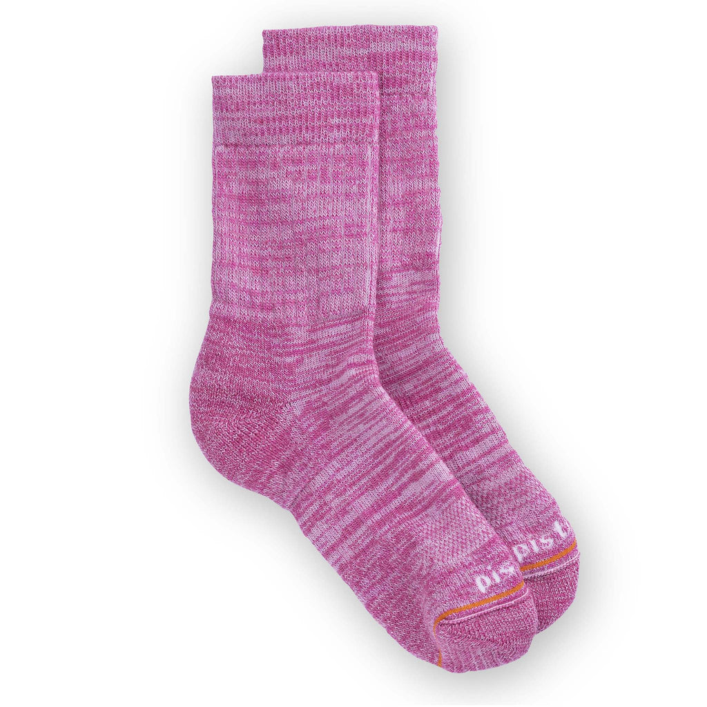 Dakota Crew Sock Socks Pistil Designs Pink Small 