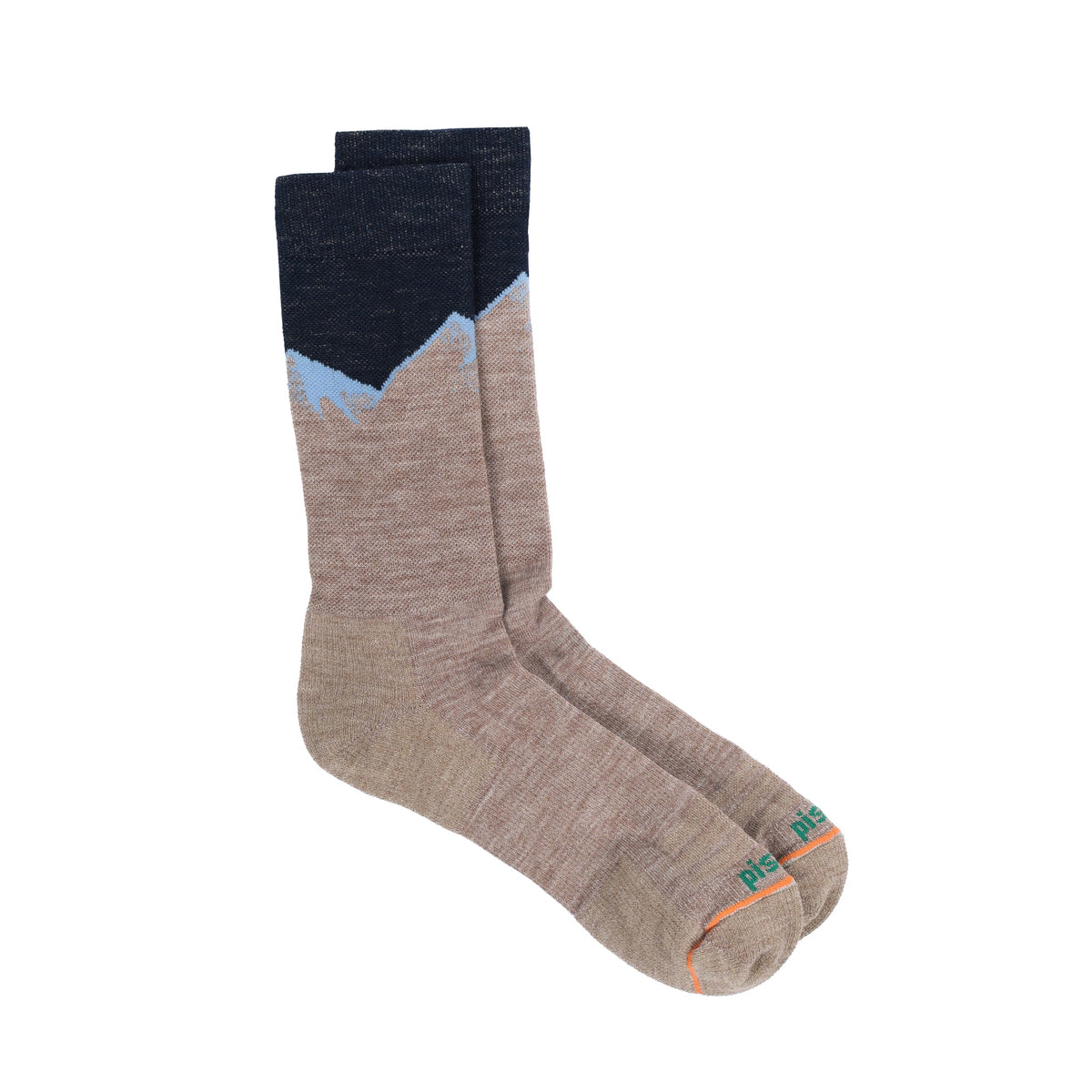 Ezekiel Crew Sock Socks Pistil Designs Beige Medium