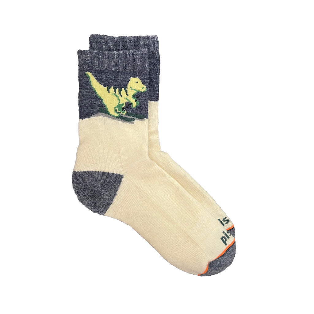Kids' Camden Crew Sock Kids Socks Pistil Designs Dino Kids' Small