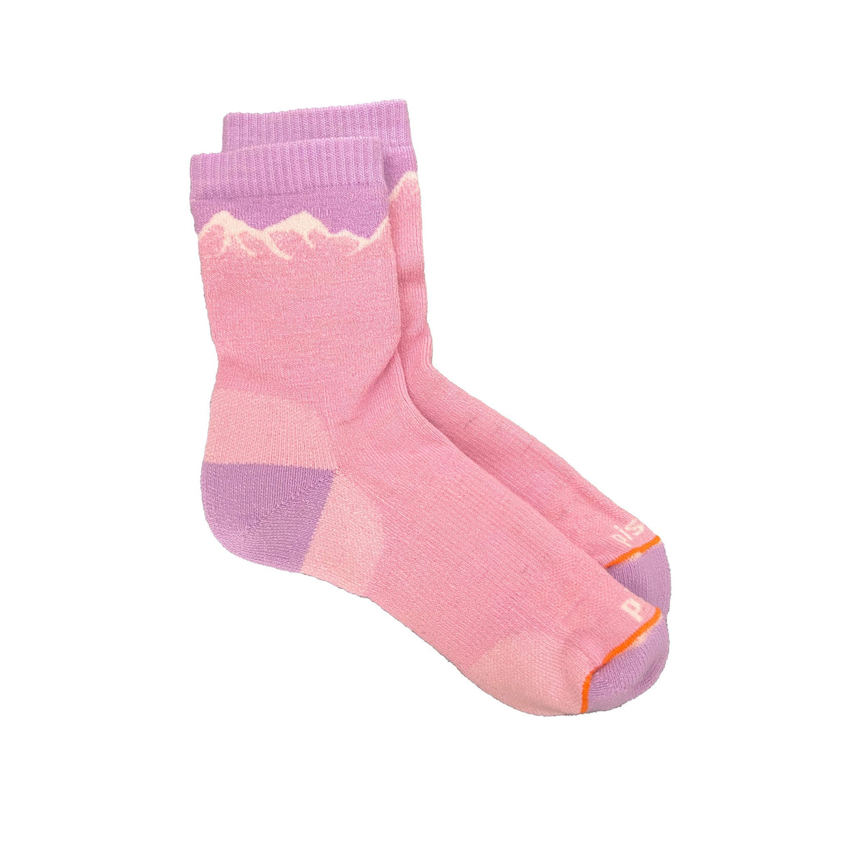 Kids' Briar Crew Sock Kids Socks Pistil Designs Pink Kids' Small