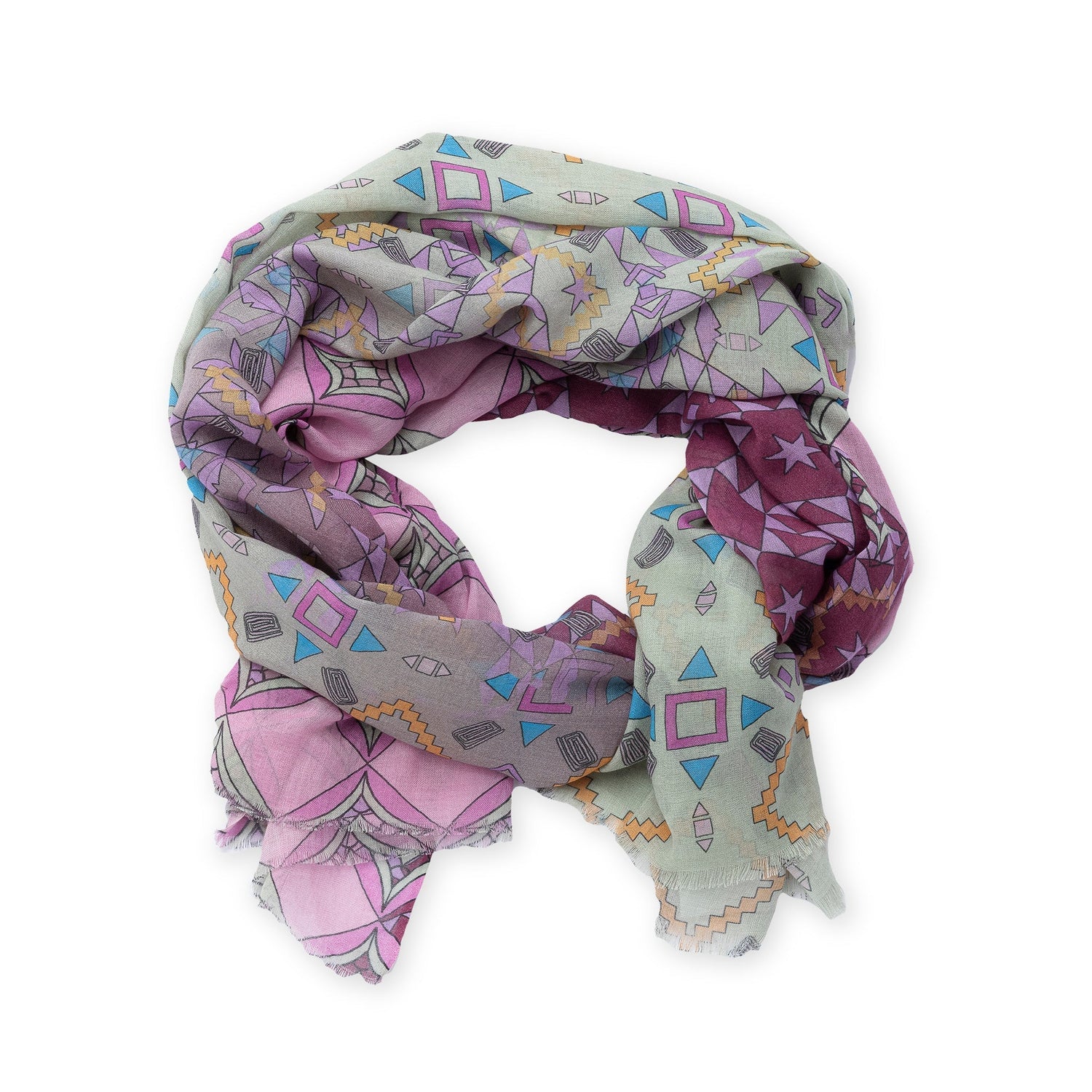 Zennia Scarf Scarves Pistil Designs Pink