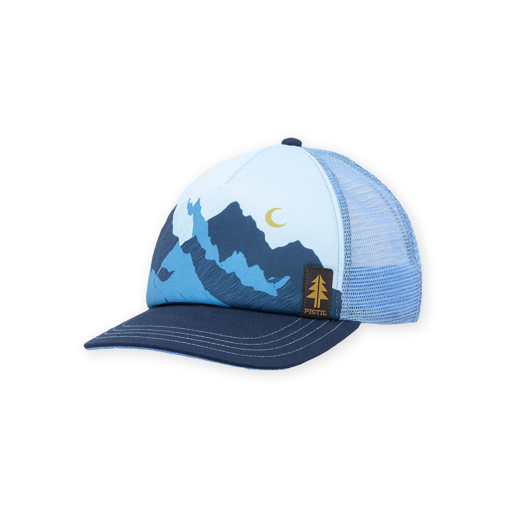 Tiptop Trucker Hat Trucker Pistil Designs Blue  