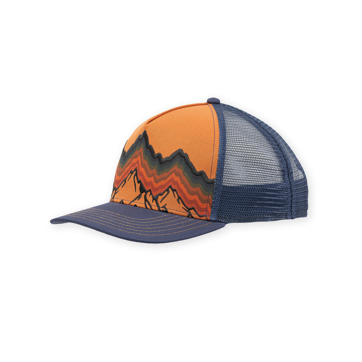Alpine Trucker Hat Truckers Pistil Designs Rust  