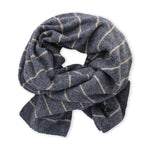 Ray Scarf Scarves Pistil Designs Charcoal