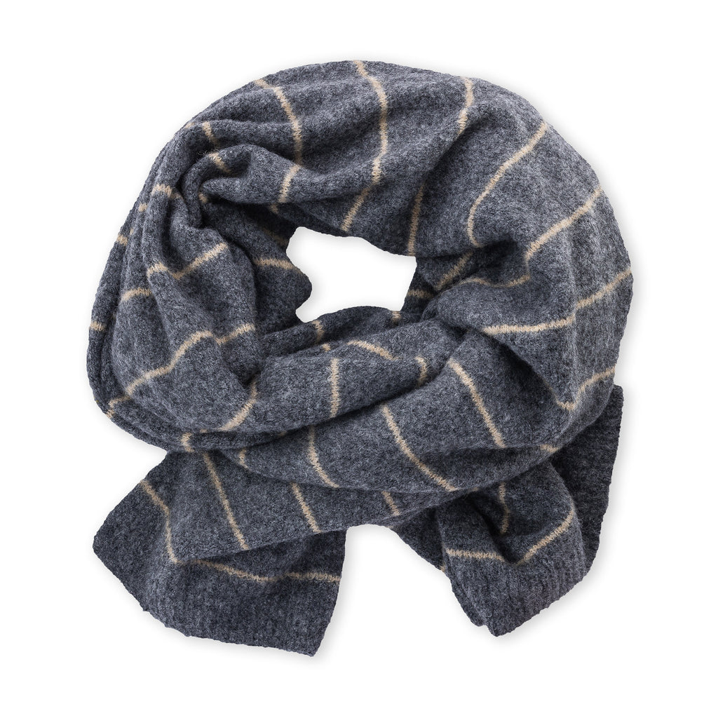 Ray Scarf Scarves Pistil Designs Charcoal  