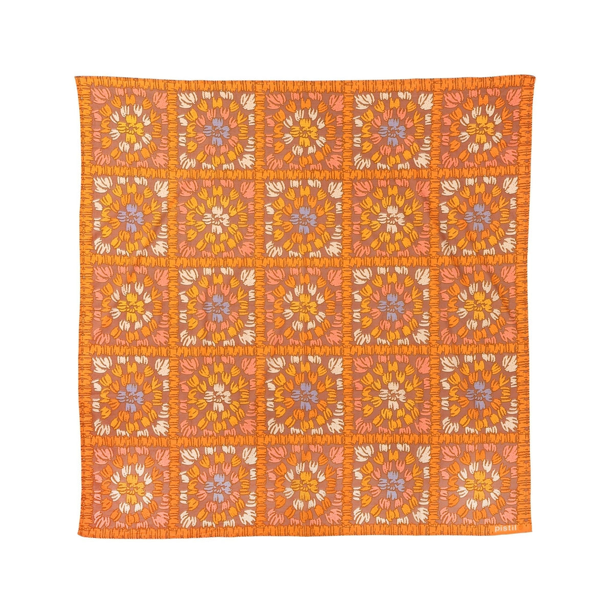 Merilee Oversized Bandana Bandana Pistil Designs Orange