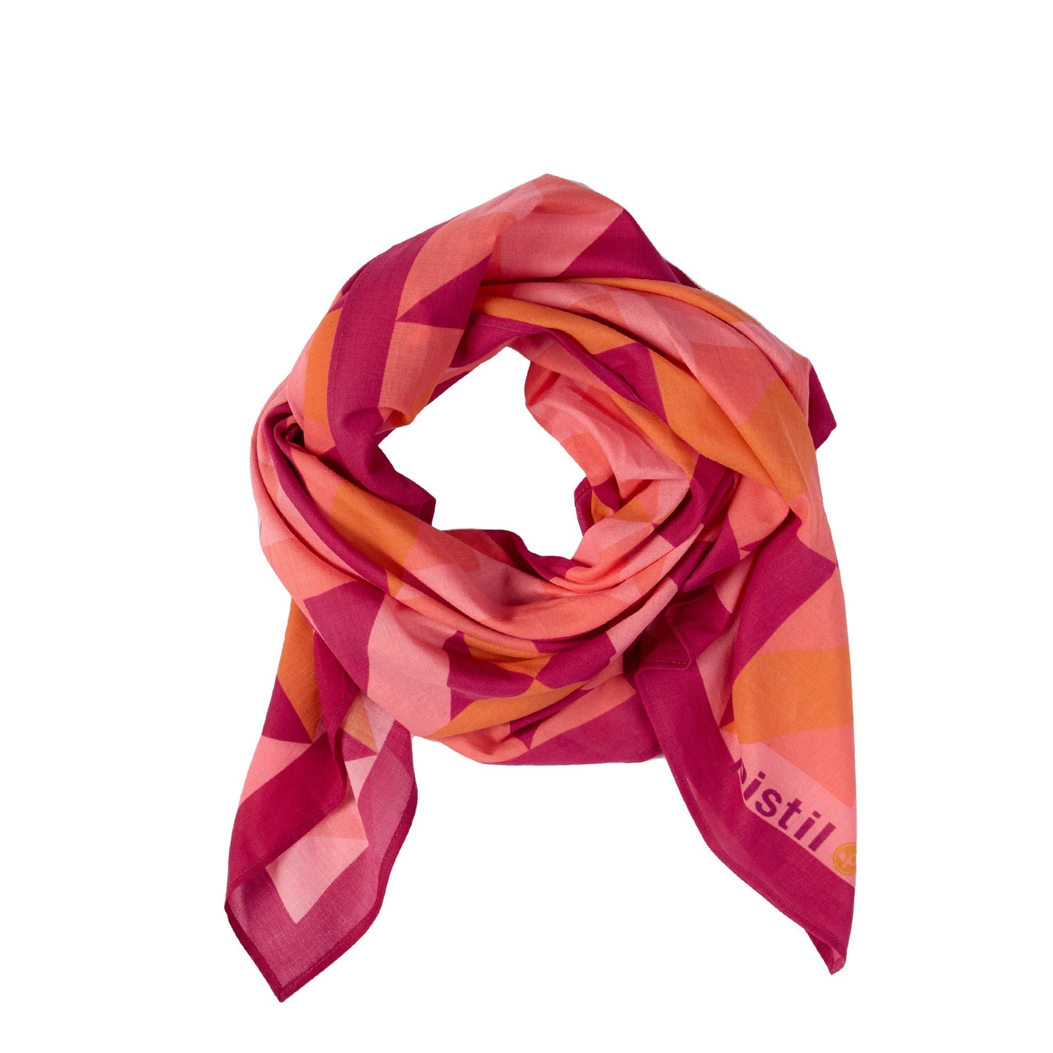 Hartley Oversized Bandana Bandana Pistil Designs Pink