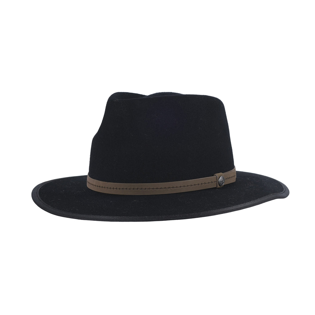 Wren Wide Brim Hat Wide Brims & Fedoras Pistil Designs Black