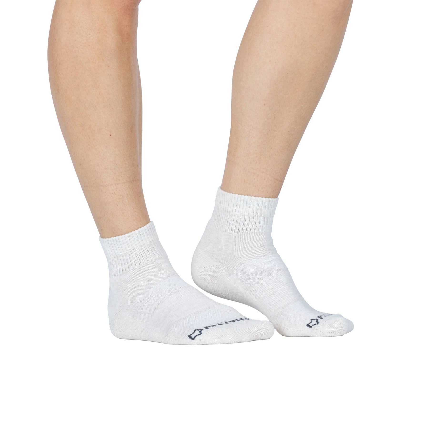 Anywear Essential Lightweight Quarter Crew Sock 2 Pack Anywear Pistil Designs