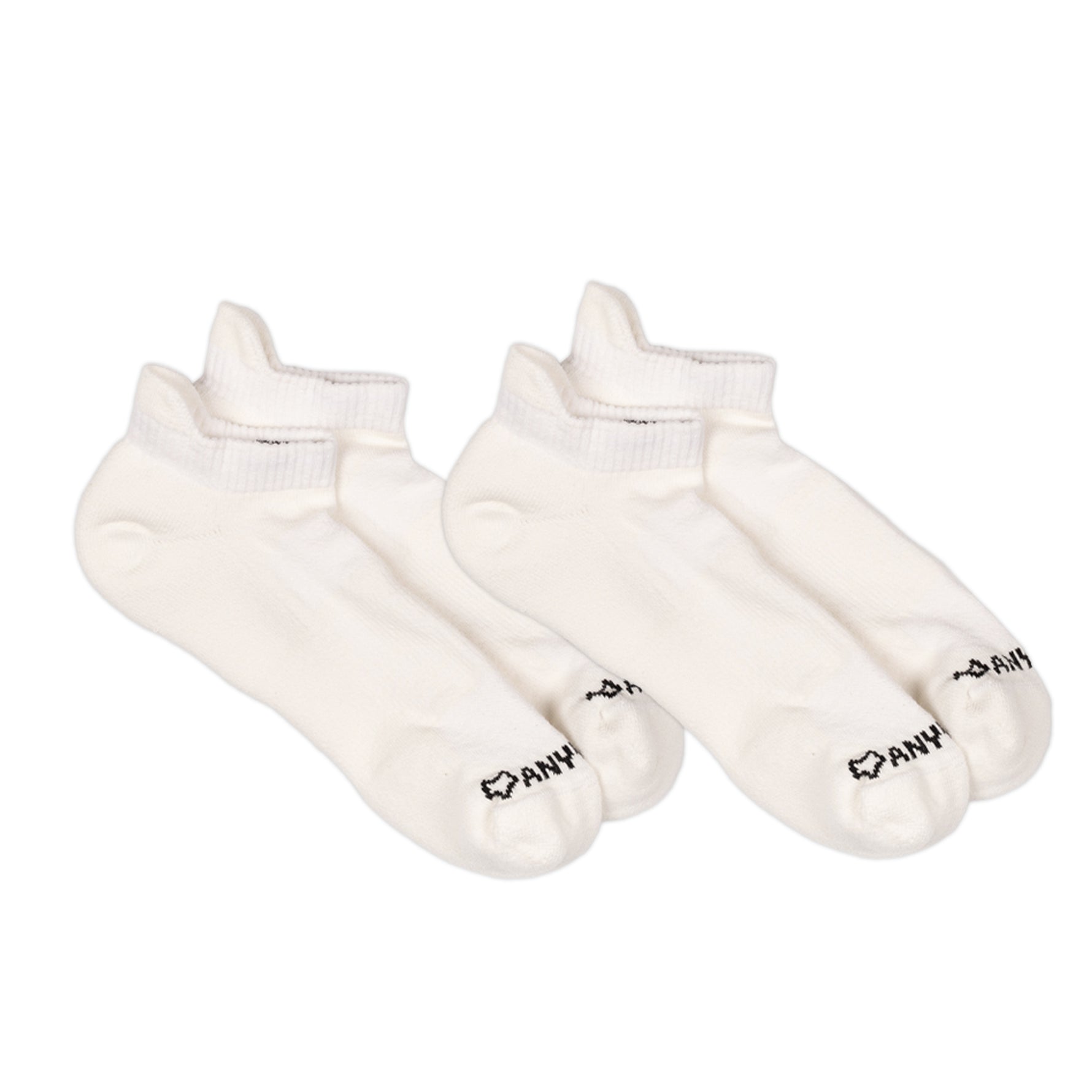 Anywear Essential Lightweight Ankle Sock 2 Pack Anywear Pistil Designs Cloud/Cloud S/M