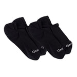 Anywear Essential Lightweight No Show Sock 2 Pack Anywear Pistil Designs Black/Black S/M