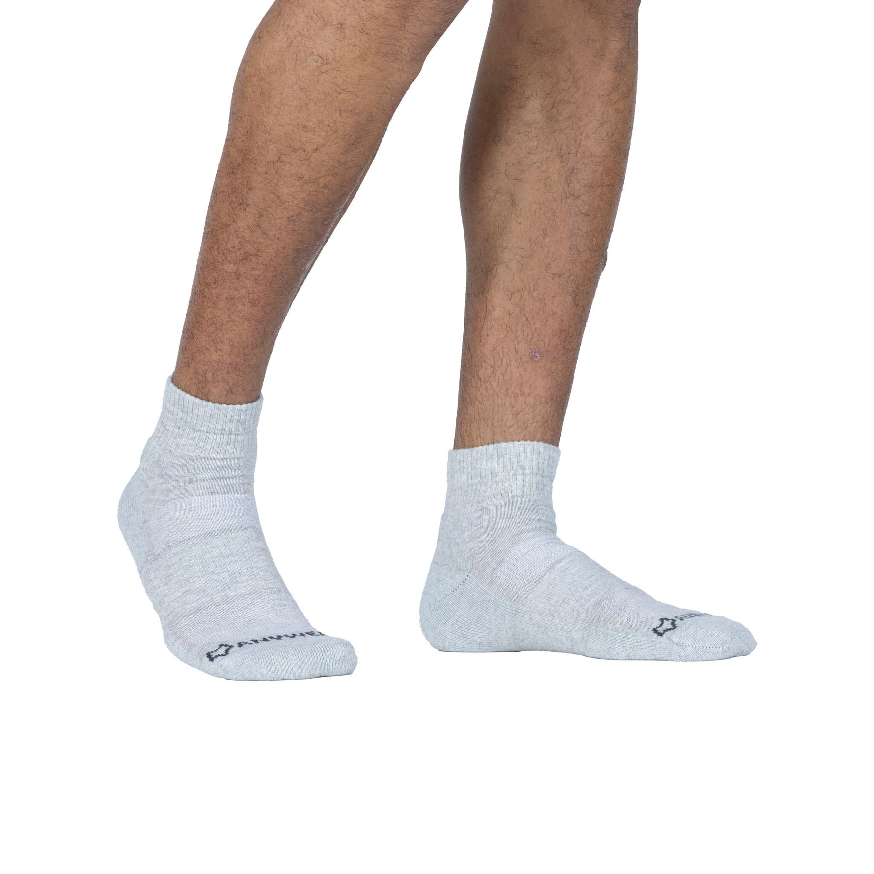 Anywear Essential Lightweight Quarter Crew Sock 2 Pack Anywear Pistil Designs