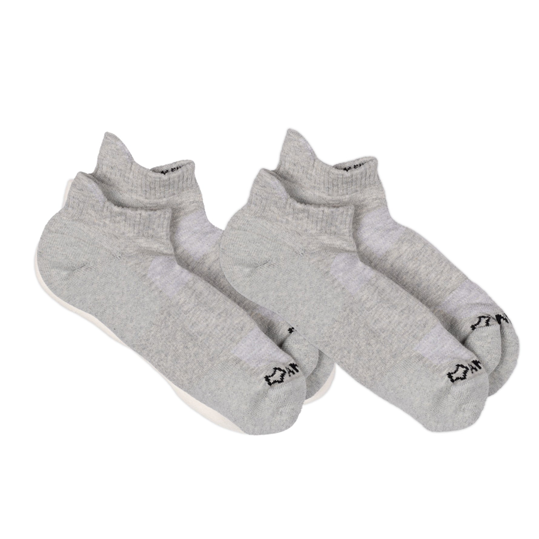 Anywear Essential Lightweight Ankle Sock 2 Pack Anywear Pistil Designs Silver/Silver L/XL