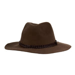 Chelsea Wide Brim Hat Wide Brims & Fedoras Pistil Designs Brown